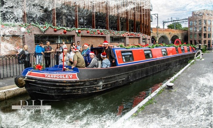 Christmas Canal Narrowboat Cruise with a Hot Drink and Mince Pies for One - Camden Canals and Narrowboat Association