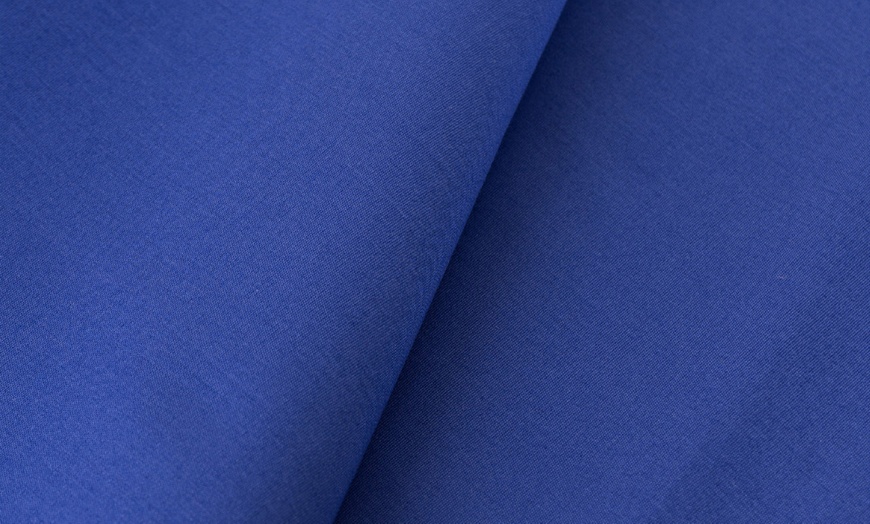 Image 12: Completo letto matrimoniale in 100% cotone percalle