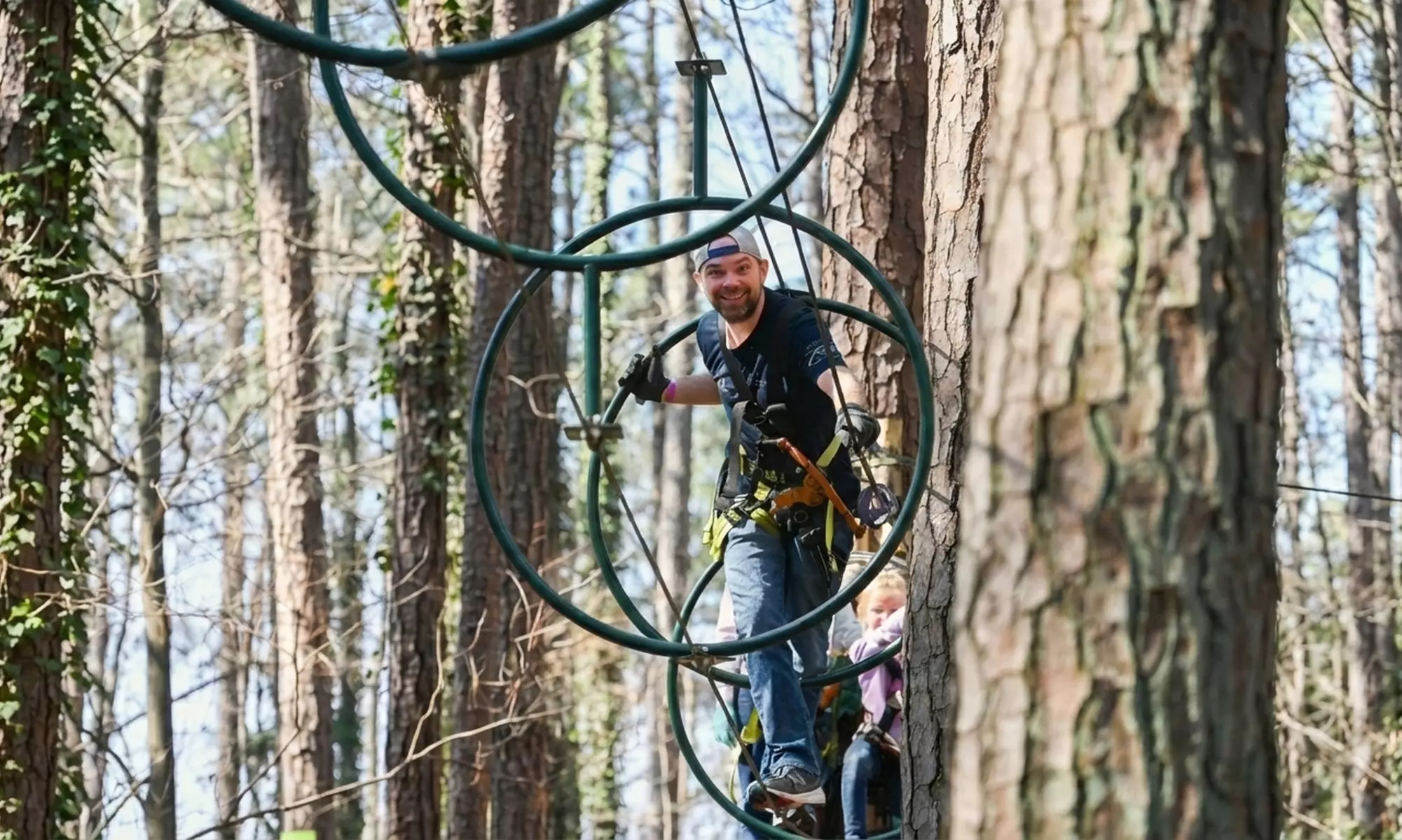 Treetop Quest Philly - Aerial Adventure & Ziplines for upto Six People