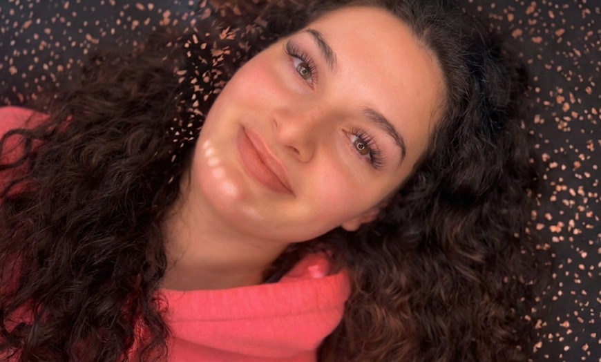Image 2: Classic, Hybrid, or Volume Eyelash Extensions w/w/o Two Week Fill