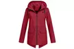 Women's Lightweight Zip-through Hooded Windbreaker Jacket - Second Medium