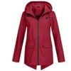 Image 3: Women's Lightweight Zip-through Hooded Windbreaker Jacket