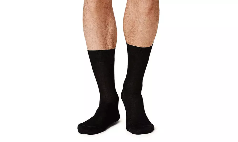 12 paia di calzini da uomo in filo di Scozia