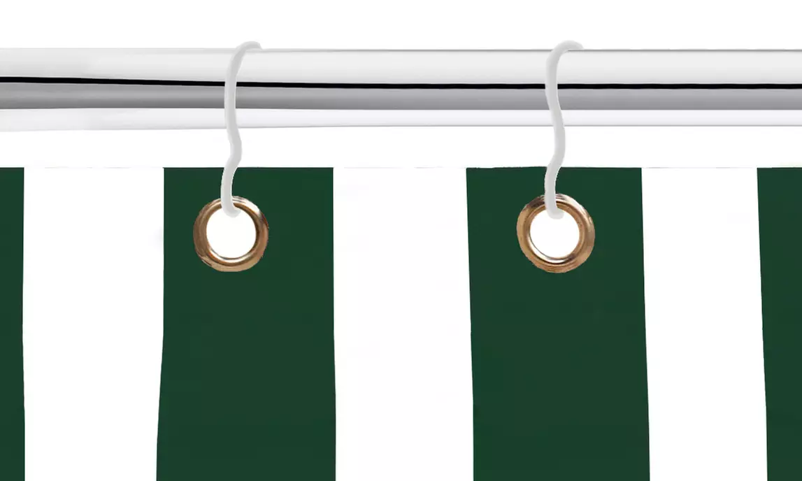 Tenda da sole a righe