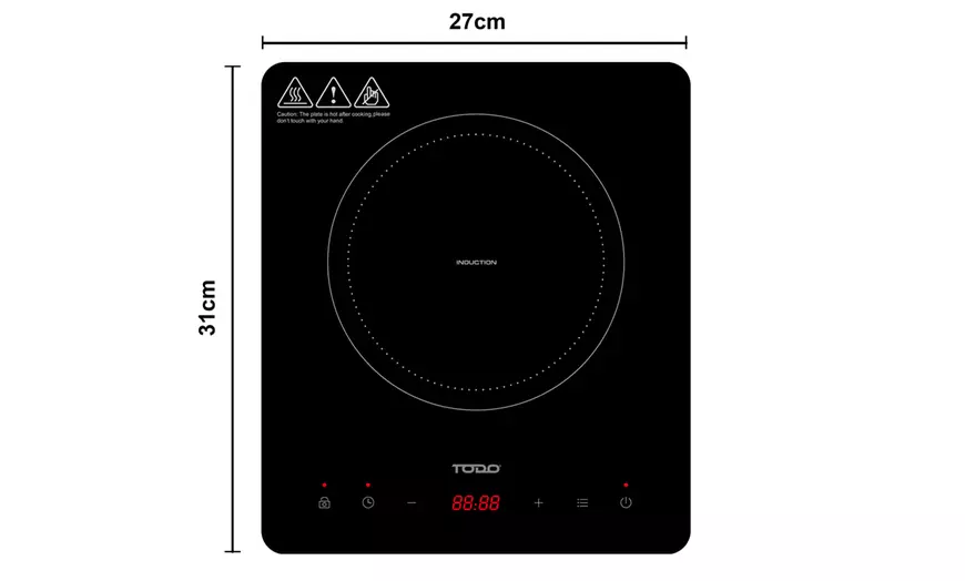 Image 21: TODO Electric Cooktop Range with Multiple Hotplate Options