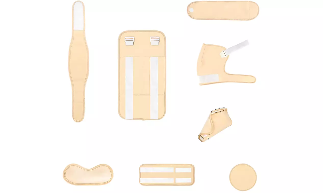 12 pad corpo con olio di ricino