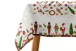 Mantel de algodón con impresión digital con motivos navideños - Second Medium