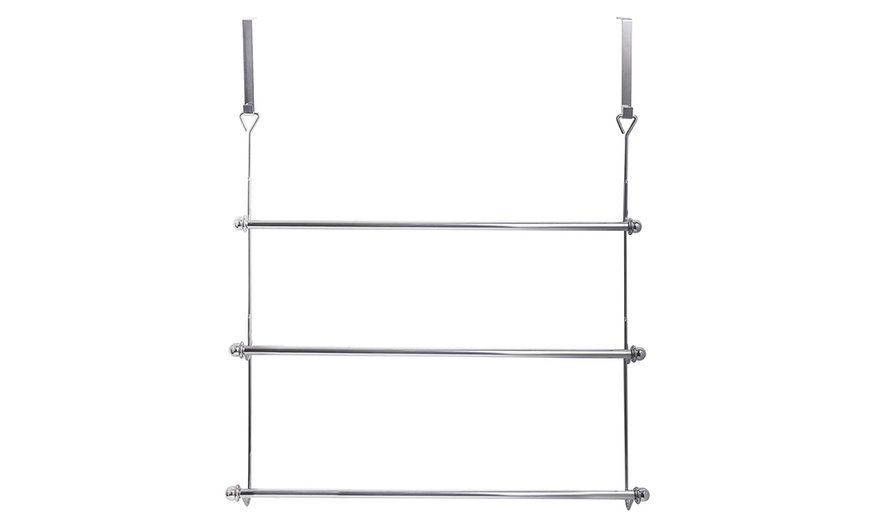 Image 5: Three-Tier Towel Rack