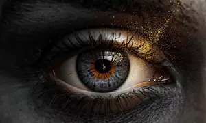 Bildbearbeitung für dein Iris-Foto für 1 Person, 1 Paar oder 1 Familie (bis zu 74% sparen)