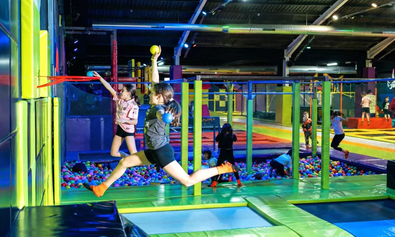 60 minutos de acceso a parque de saltos para 1, 2 o 4 personas