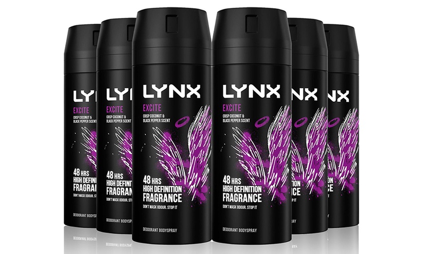 Image 7: Six-Pack of Lynx Deodorant Body Sprays