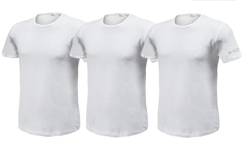 Image 4: Camiseta básica de cuello redondo de Sergio Tacchini