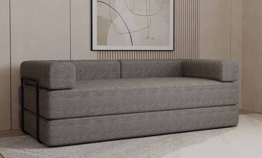 Image 17: Sliding Wardrobes 4 U Three-Seater Smart Convertible Sofabed