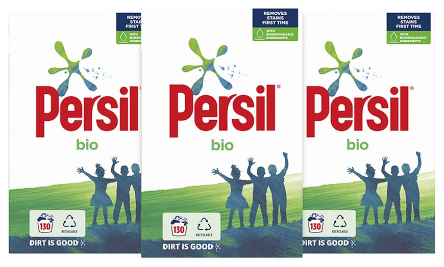 Image 1: Persil Family Pack Bio Washing Powder, up to 130 Washes