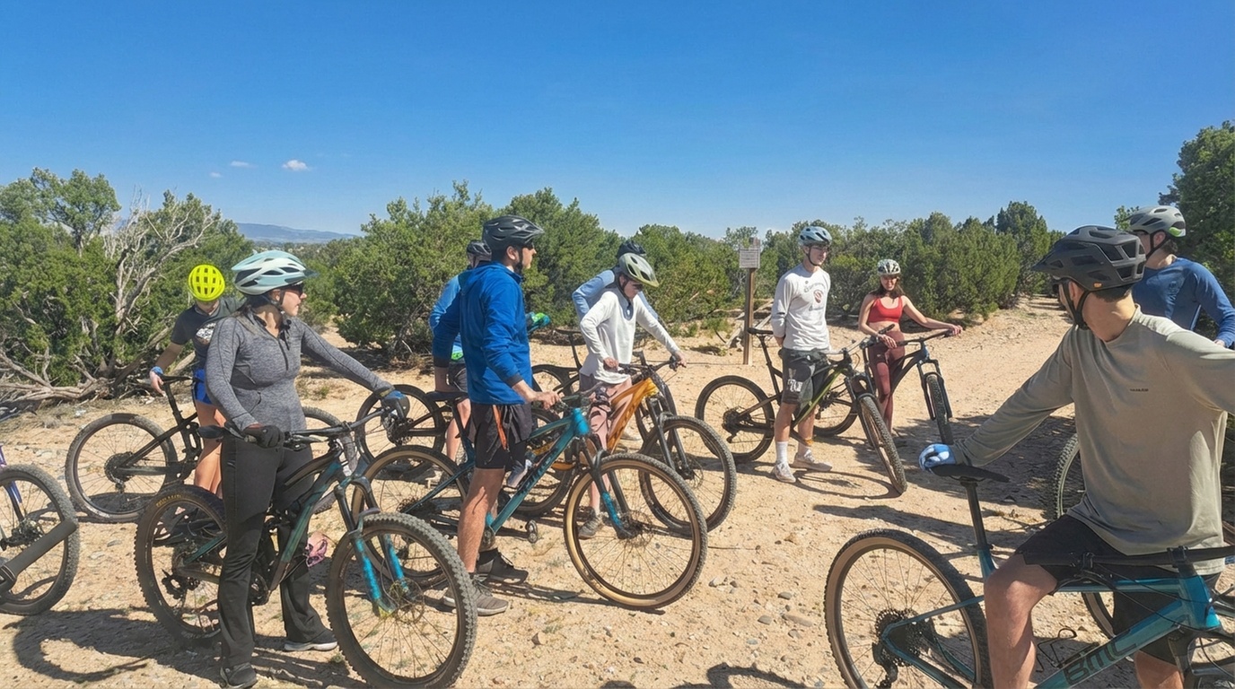 Explore Santa Fe's Scenic Trails: Guided Mountain Biking or Paved River Trail Rides