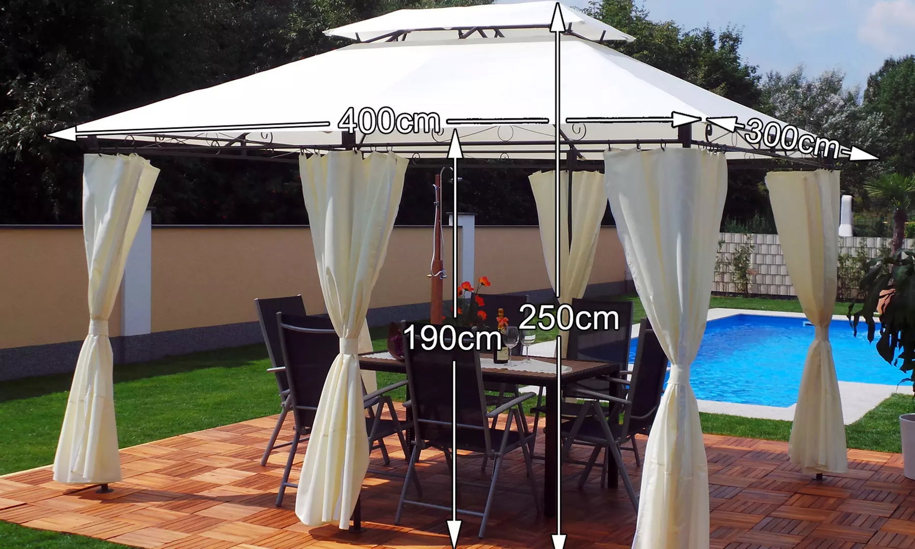 Gazebo ''Minzo'' Swing&Harmonie®