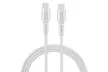Nylon USB C to USB C Cable 6ft 60W, USB 2.0 for iPad Pro, iPad, MacBook & Galaxy - Second Medium