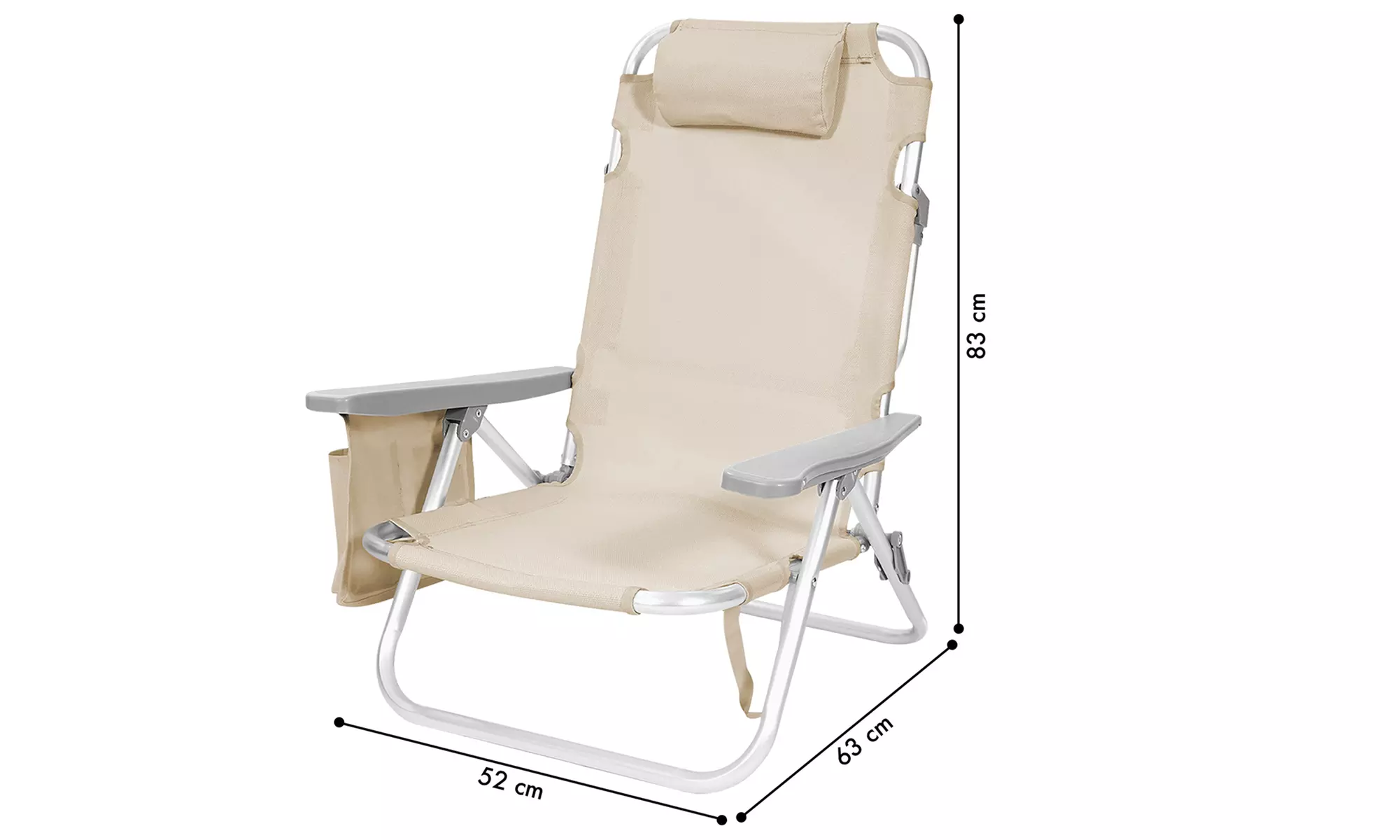 Pack de 2 sillas de playa