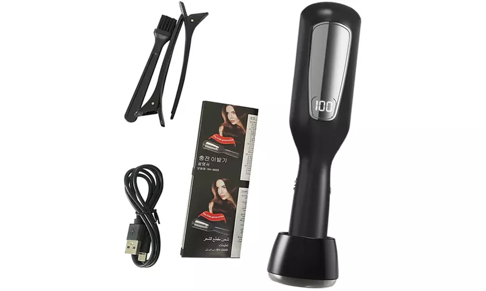 Tagliacapelli ricaricabile per doppie punte