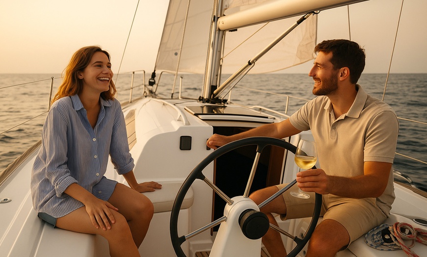 Image 2: Paseo en barco diurno o al atardecer para 1, 2 o 4 personas