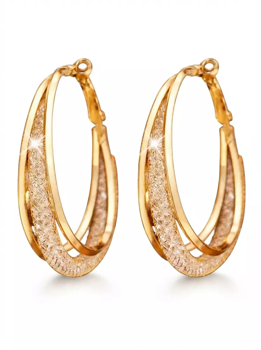 1 o 2 paia di orecchini a cerchio