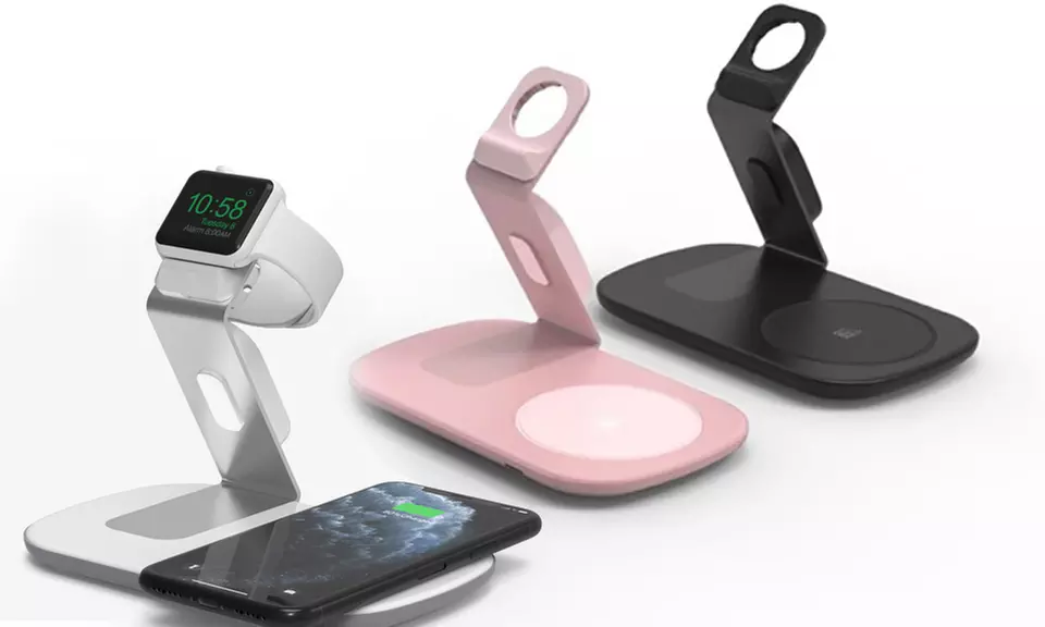 Lax Gadgets 2-in-1 Wireless Charging Dock - Primary Image