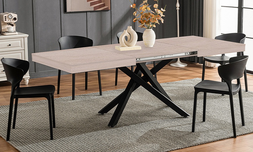 Image 5: Tavolo da pranzo allungabile Bakaji