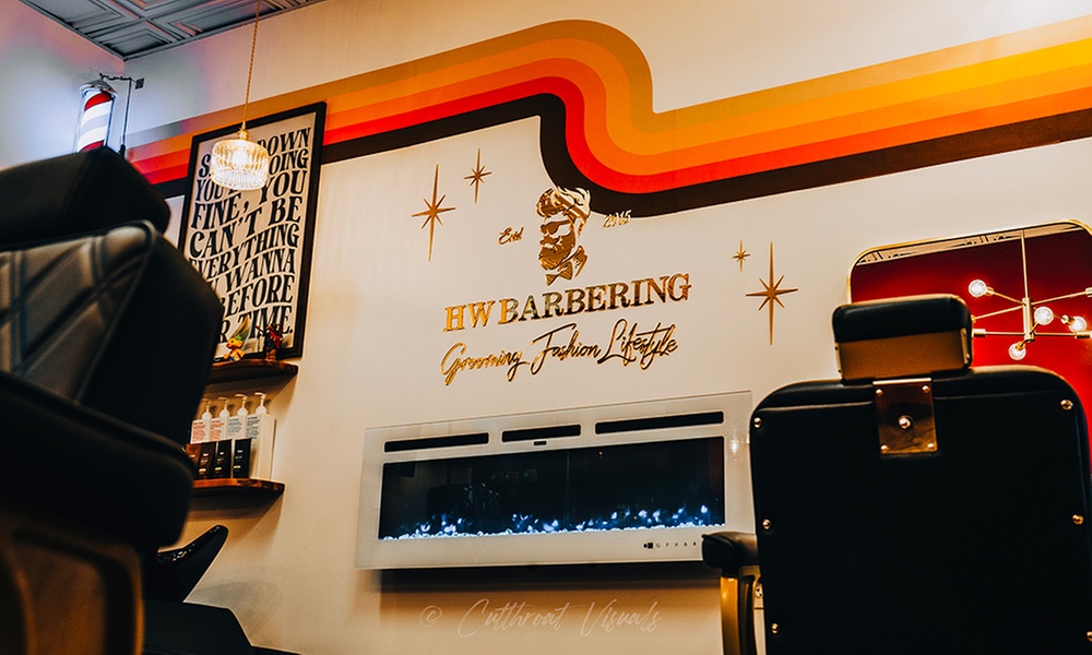Men’s Haircut or Hot Towel Razor Shave for a Clean Finish