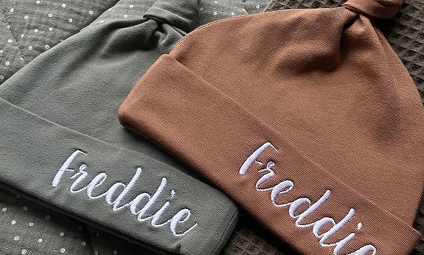 Image 10: Custom Baby Sun Hat 