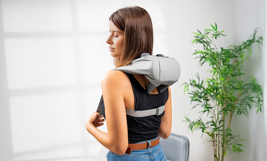 Image 1: Innovagoods wiederaufladbarer, ergonomischer 6D- oder Shiatsu-Massager