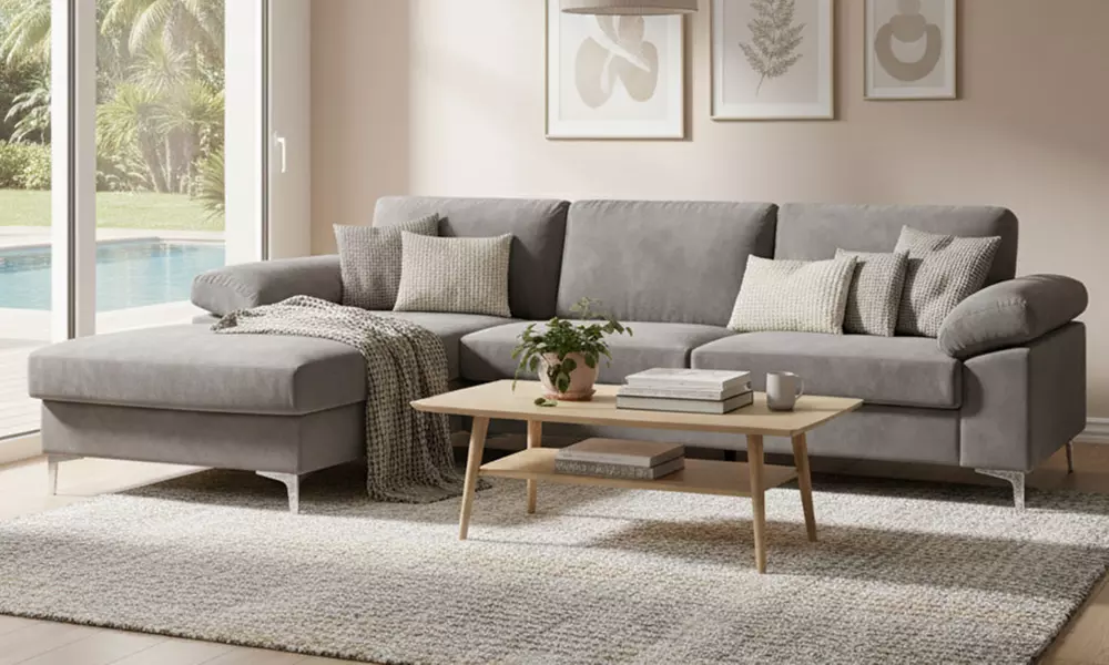 Canapé d'angle "South" 4-5 places de Kocoon