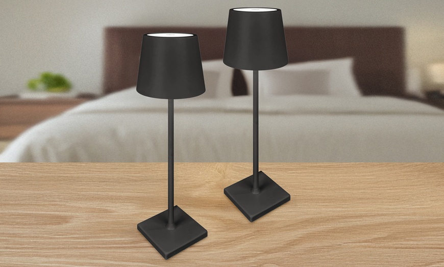 Image 19: Set di 2 lampade a led