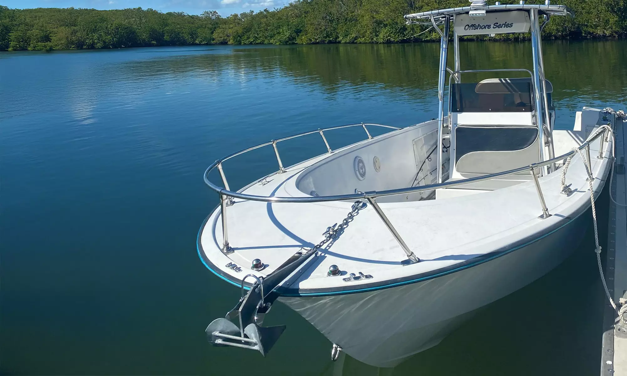 4, 6, or 8-Hour Miami Luxury Boat Rental for Up to 10 People with Captain, Sound & Floating Mat (Up to 10% Off) - Second Medium