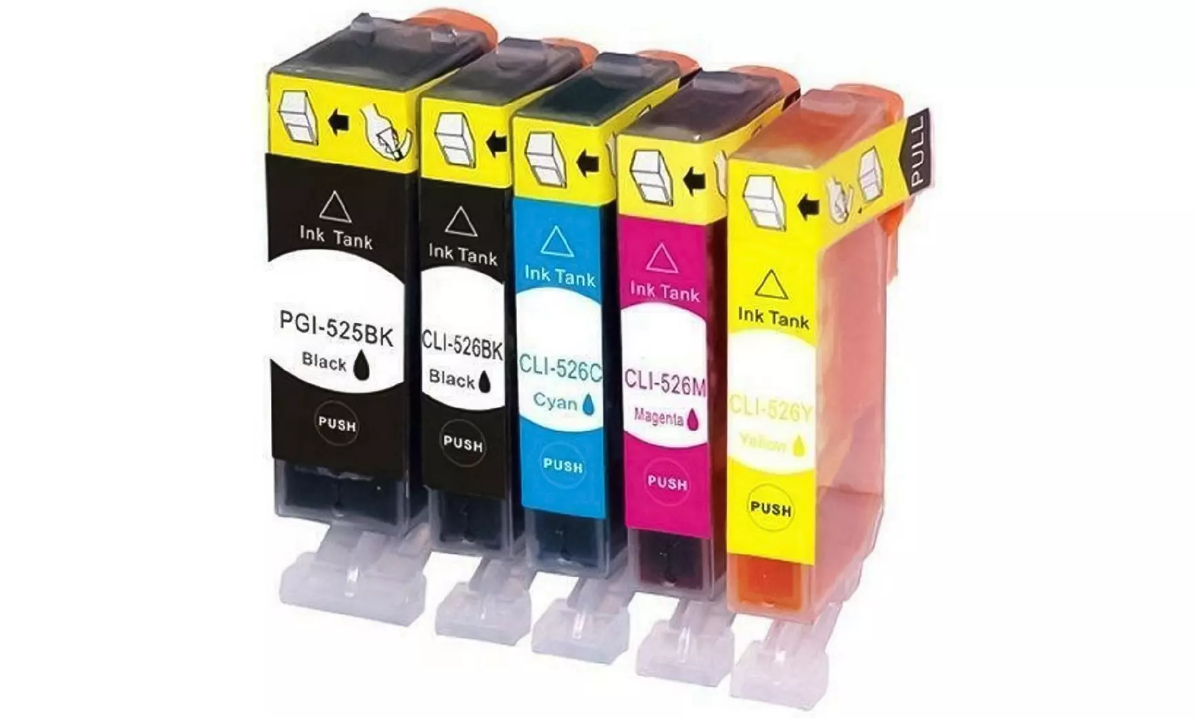 Lot de 5 ou 6 cartouches compatibles Canon