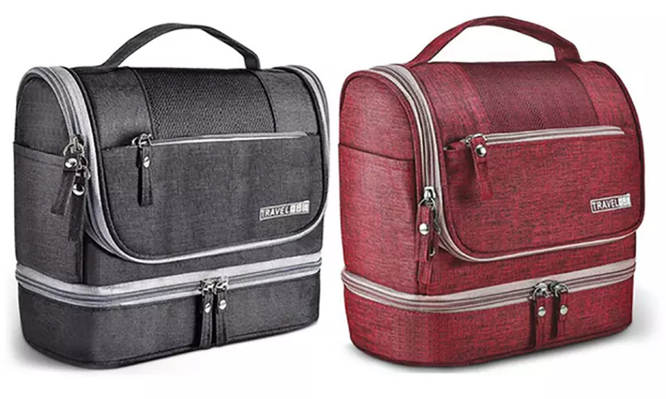 Trousse de toilette imperméable, coloris au choix