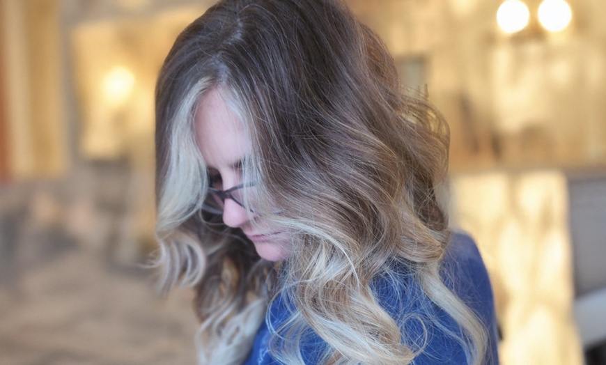 Image 5: Up to 51% Off on Salon - Hair Color / Highlights - Roots at Emj Hair LLC