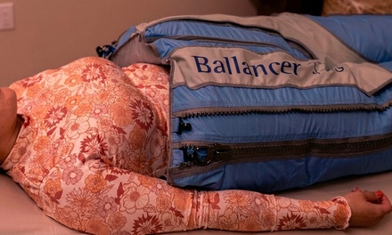 Three Vouchers, Each One Valid for Ballancer® Pro Lymphatic Drainage Touchless Massage Therapy Suit Sessions - Massage Heights Towne Lake