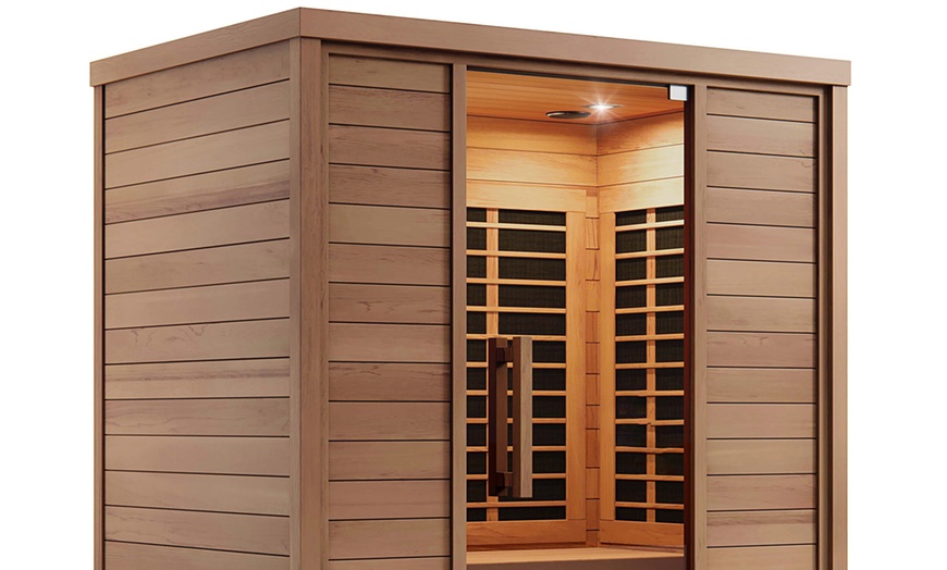 Image 2: Relax with a 30-Minute or 60-Minute Sauna Session