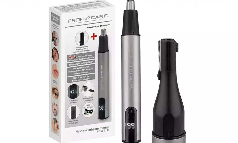 Trimmer nasale 2 in1 Proficare