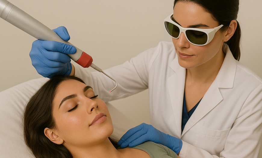 Image 1: Up to 65% Off PicoWay Resolve Skin Resurfacing Face Treatments