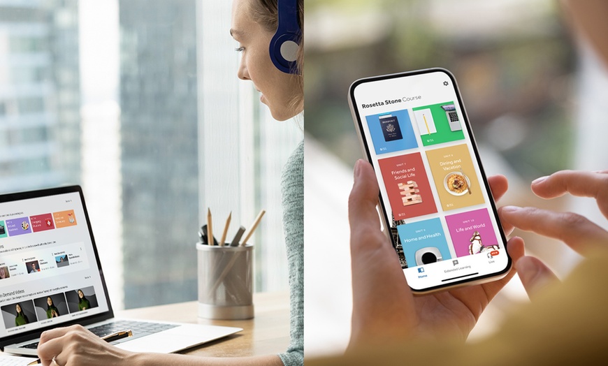 Image 2: Rosetta Stone Language Learning Subscriptions Up to 55% Off.