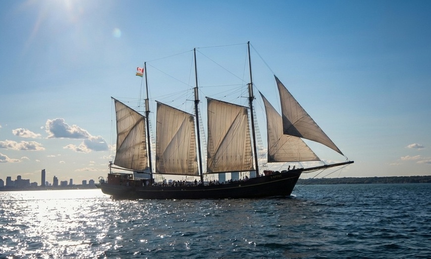 Image 5: Lake Ontario Cruise on Tall Ship Kajama with Skyline Views