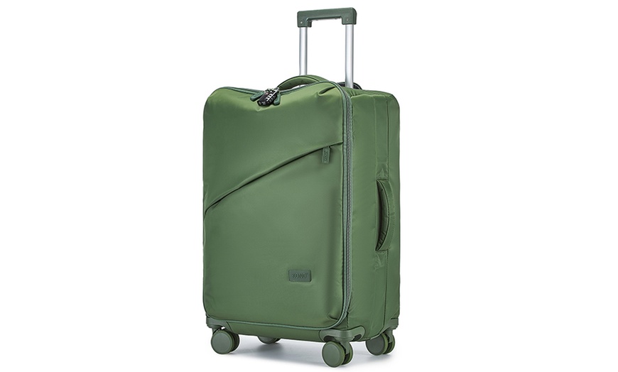 Image 11: 1x oder 3x KONO Soft-Shell-Reisekoffer