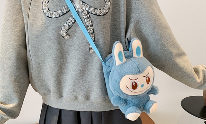 Image 8: Labubu Inspired Backpack or Crossbody Bag