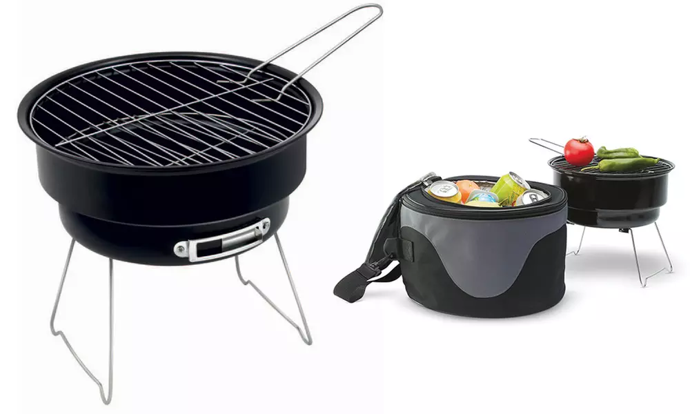 The Big Backyard Portable BBQ Grill with Cooler Bag - Primary Image