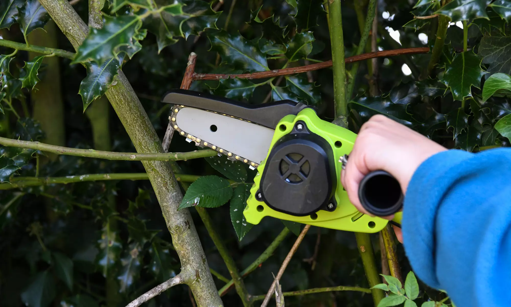 Garden Gear Corded Electric Pole Chainsaw