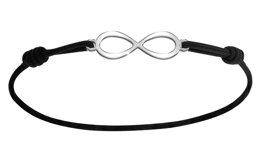 Image 12: Pulsera en tonos plateados de SC Crystal