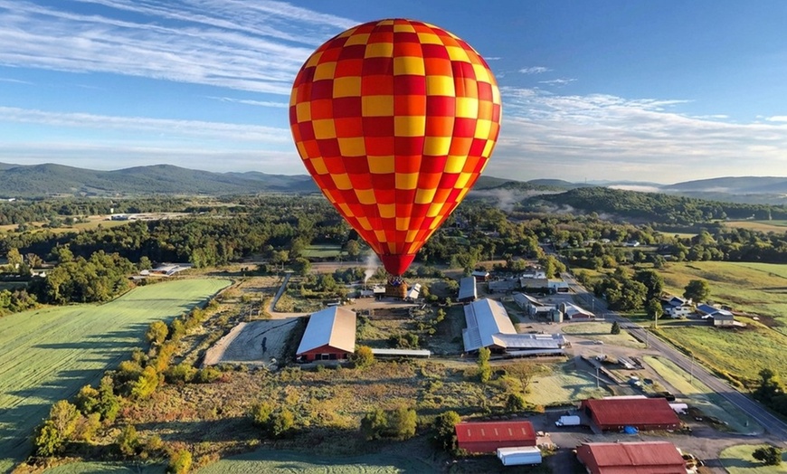 Image 3: Hot Air Balloon Rides with Champagne Toast – Adirondack Region
