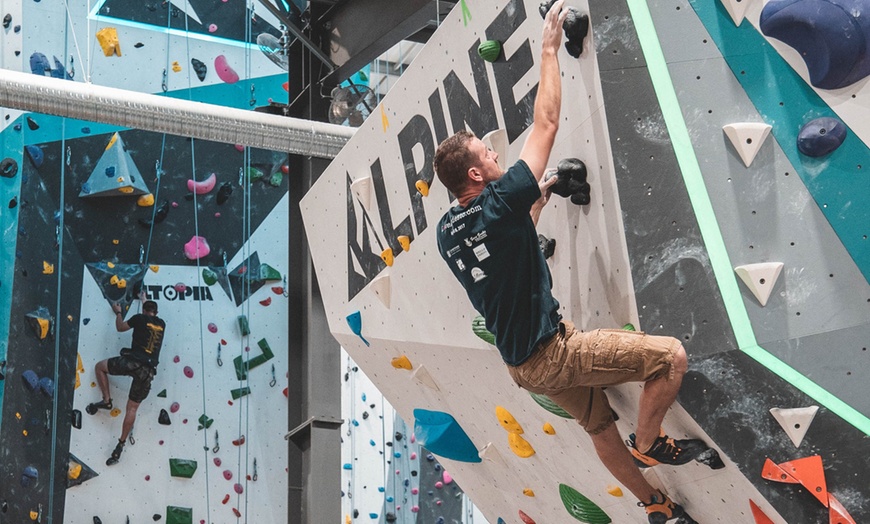 Image 6: Join Beginner Climber Basics for Up to Four, Free Membership Included