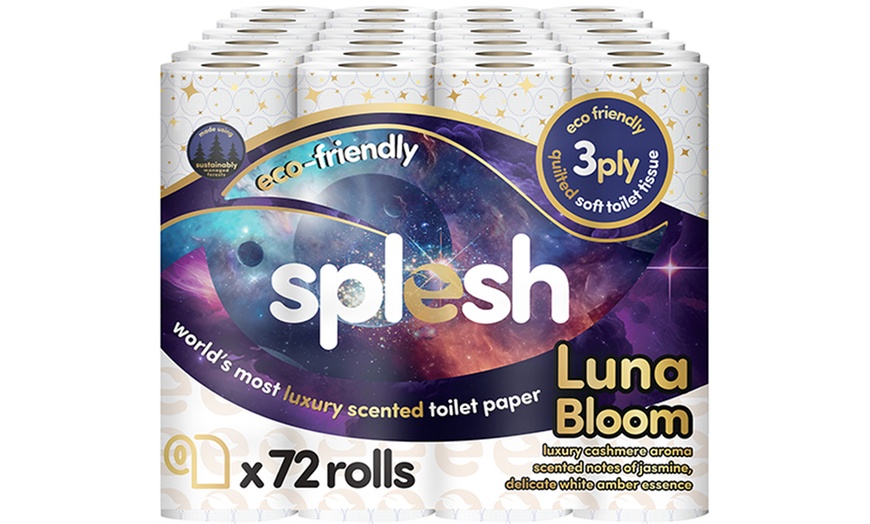 Image 19: Splesh Toilet Roll Mega Bundle, Soft and Quilted Eco-Friendly Scents